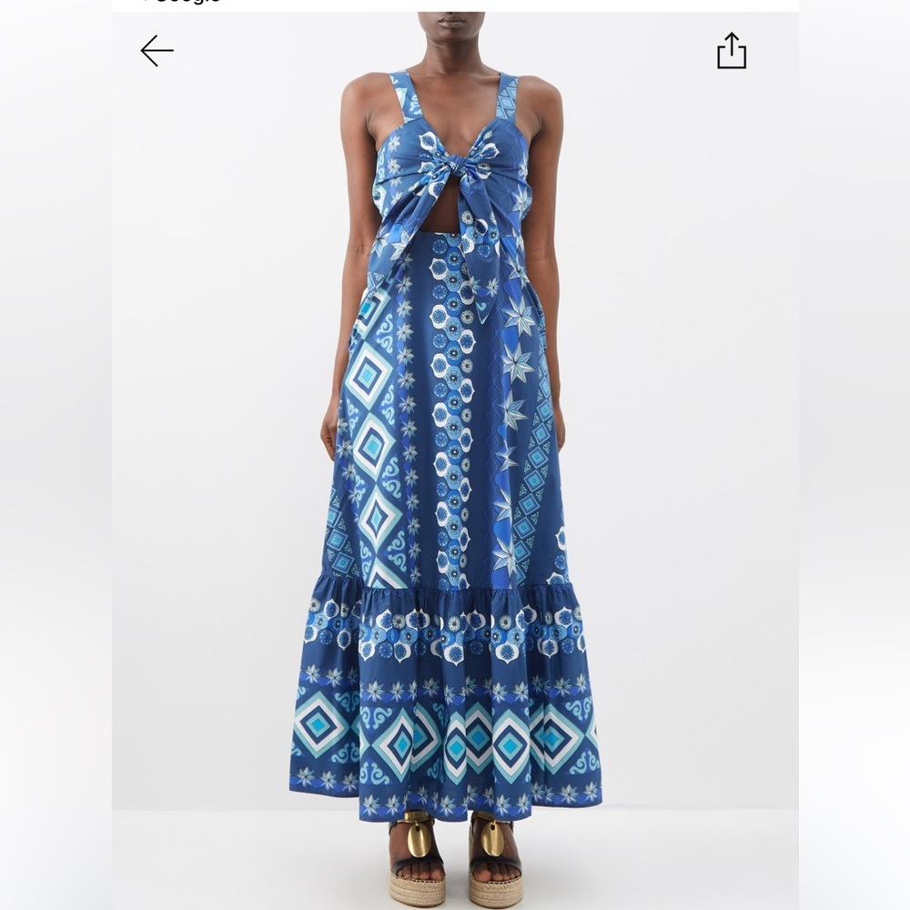 La Double J spring/summer dress with front and back cutouts. Never worn!